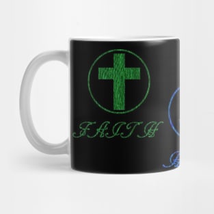 Faith, hope, and love Mug